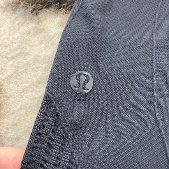 Lululemon Flow & Go Crop Black 4 Compression - Picture 4 of 7